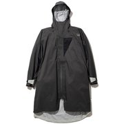 RAIN PONCHO 5004-01402 チャコール Lサイズ [アウトドア 防水ジャケット メンズ]