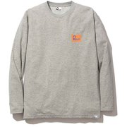 Men's LOGO LONG TEE 5002-01200 02 XLサイズ [アウトドア カットソー メンズ]