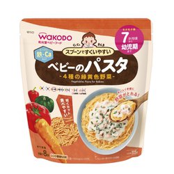 らくらくまんま ベビーのパスタ 4種の緑黄色野菜 115g [対象月齢：7ヶ月から]