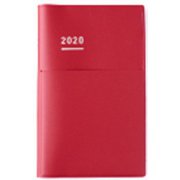 ジブン手帳Biz 2020 4月版 A5スリム マットレッド ニ-JB1R-204