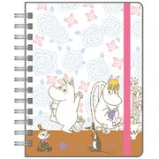 手帳 20s A6RM 2020年2月始まり ムーミン お部屋 MOO-36541