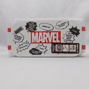 キャラクターグッズ MARVEL 2段ランチボックス はし付 マーベル ロゴチラシ