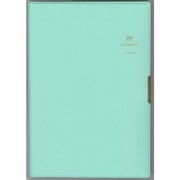 手帳 B6 LEFT-D 2020年3月始まり SURF GREEN COT-46944