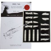 72022 D3A1 九九艦爆11型用 フジミ用 [1/72スケール 動翼部マスキングシート]