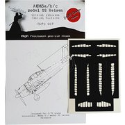 72027 A6M5 m.52 零戦52型用 ハセガワ用 [1/72スケール 動翼部マスキングシート]