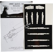 48009 A6M3 m. 22 零戦22型用 ハセガワ用 [1/48スケール 動翼部マスキングシート]