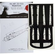 48013 Ki-43 II/III 隼2/3型用 ハセガワ用 [1/48スケール 動翼部マスキングシート]