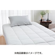 1371360459900 [AURORAベット用羊毛敷きふとん<ウールニードルパンチタイプ> セミダブルサイズ 120×200 グレー]