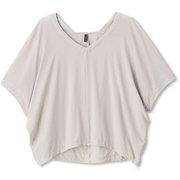 ヨギークロスカバーアップトップ YOGI CLOTH COVERUP TOP DC30114 （HI）ホワイトベージュ Mサイズ [ヨガウェア]