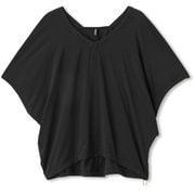 ヨギークロスカバーアップトップ YOGI CLOTH COVERUP TOP DC30114 （WK）ウォッシュブラック Lサイズ [ヨガウェア]