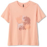 グラフィッククルーティー GRAPHIC CREW TEE DC70116 （OC）オレンジコーラル Mサイズ [アウトドア カットソー レディース]