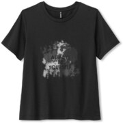 グラフィッククルーティー GRAPHIC CREW TEE DC70116 （WK）ウォッシュブラック Lサイズ [アウトドア カットソー レディース]