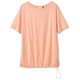 ロングレングスティー LONG LENGTH TEE DC70118 （OC）オレンジコーラル Lサイズ [アウトドア カットソー レディース]