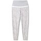 ウォーターレックプリントライズアップレギンス WATER REC PRINT RISE-UP LEGGINGS DC20111P （MY）ミストグレー Lサイズ [レギンス]