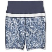 ウォーターレックプリントライズアップショート WATER REC PRINT RISE-UP SHORT DC20151P （LN）ライトネイビー Lサイズ [フィットネス・競泳水着レディース]