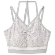 ウォーターレックプリントミドルトップ WATER REC PRINT MIDDLE TOP DC10119P （MY）ミストグレー Mサイズ [スポーツブラ]