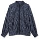 プリントライトウェイトジャケット PRINT LIGHT WEIGHT JACKET DC30110P （LN）ライトネイビー Mサイズ [アウトドア ジャケット レディース]