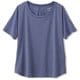 ドライミックスエアーティー DRYMIX AIR TEE DC50132 （LN）ライトネイビー Mサイズ [フィットネス レディース]