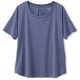 ドライミックスエアーティー DRYMIX AIR TEE DC50132 （LN）ライトネイビー Lサイズ [フィットネス レディース]