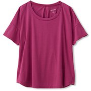 ドライミックスエアーティー DRYMIX AIR TEE DC50132 （PM）プラム Mサイズ [フィットネス レディース]