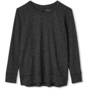 オールデイアクティブロングスリーブティー ALL DAY ACTIVE L/S TEE DC50103 （KM）ブラックミックス Mサイズ [フィットネス シャツ レディース]
