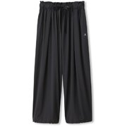 ヨギークロスワイドパンツ YOGI CLOTH WIDE PANTS DC40100 （WK）ウォッシュブラック Lサイズ [フィットネス レディース]