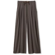 ハイライズワイドパンツ HI-RISE WIDE PANTS DC60105 ブラックオリーブ(KO) Lサイズ [フィットネス パンツ レディース]