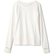 ピーチスキンロングスリーブトップ PEACH SKIN L/S TOP DC50117 （JW）ジャスミンホワイト Mサイズ [アウトドア カットソー レディース]