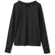 ピーチスキンロングスリーブトップ PEACH SKIN L/S TOP DC50117 （K）ブラック Lサイズ [アウトドア カットソー レディース]