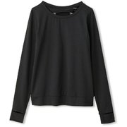 ピーチスキンロングスリーブトップ PEACH SKIN L/S TOP DC50117 （K）ブラック Lサイズ [アウトドア カットソー レディース]