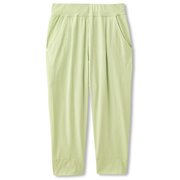 ピーチスキンクロップドパンツ PEACH SKIN CROPPED PANTS DC60133 （IM）アイスミント Lサイズ [フィットネス レディース]