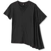 アシンメトリータックティー ASYMMETRY TUCK TEE DC50119 （K）ブラック Mサイズ [フィットネス レディース]