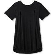 ロングレングスティー LONG LENGTH TEE DC50120 （K）ブラック Mサイズ [フィットネス レディース]