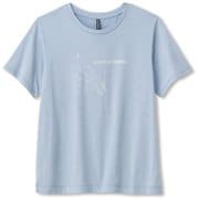 グラフィッククルーティー GRAPHIC CREW TEE DC70110 （CK）チョークブルー Mサイズ [アウトドア カットソー レディース]
