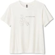 グラフィッククルーティー GRAPHIC CREW TEE DC70110 （JW）ジャスミンホワイト Mサイズ [アウトドア カットソー レディース]
