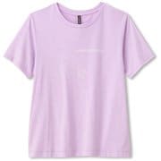 グラフィッククルーティー GRAPHIC CREW TEE DC70110 （LI）アイシーライラック Mサイズ [アウトドア カットソー レディース]