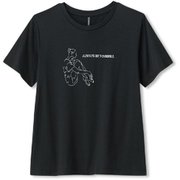 グラフィッククルーティー GRAPHIC CREW TEE DC70110 （WK）ウォッシュブラック Mサイズ [アウトドア カットソー レディース]