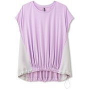 サイドパネルティー SIDE PANEL TEE DC70111 （LI）アイシーライラック Mサイズ [アウトドア カットソー レディース]