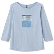 3/4グラフィックティー 3/4 GRAPHIC TEE DC70112 （CK）チョークブルー Mサイズ [アウトドア カットソー レディース]