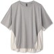 ハイブリッドテックティー HYBRID TEC TEE DC50125 （Z）ミックスグレー Mサイズ [フィットネス レディース]