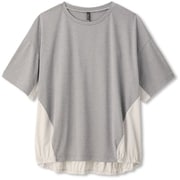 ハイブリッドテックティー HYBRID TEC TEE DC50125 （Z）ミックスグレー Mサイズ [フィットネス レディース]
