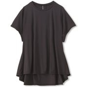 ハイブリッドテックルーズティー HYBRID TEC LOOSE TEE DC50127 （K）ブラック Lサイズ [フィットネス レディース]