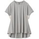 ハイブリッドテックルーズティー HYBRID TEC LOOSE TEE DC50127 （Z）ミックスグレー Mサイズ [フィットネス レディース]