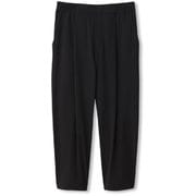 ミッドタウンワイドパンツ MIDTOWN WIDE PANTS DC40132 （K）ブラック Mサイズ [フィットネス ヨガ パンツ レディース]