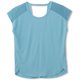ベントチュールティー VENT TULLE TEE DC50128 （GB）グロットブルー Mサイズ [フィットネス レディース]
