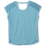 ベントチュールティー VENT TULLE TEE DC50128 （GB）グロットブルー Lサイズ [フィットネス レディース]