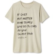 ヘザーグラフィックティー HEATHER GRAPHIC TEE DC70113 （HI）ホワイトベージュ Mサイズ [アウトドア カットソー レディース]