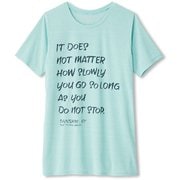 ヘザーグラフィックティー HEATHER GRAPHIC TEE DC70113 （WL）ウォーターブルー Lサイズ [アウトドア カットソー レディース]