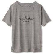 ヘザークロップティー HEATHER CROP TEE DC70114 （Z）ミックスグレー Mサイズ [アウトドア カットソー レディース]