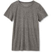 ノンストレスショートスリーブティー NON STRESS S/S TEE DA70103 チャコール(CH) Lサイズ [フィットネス ヨガ シャツ レディース]